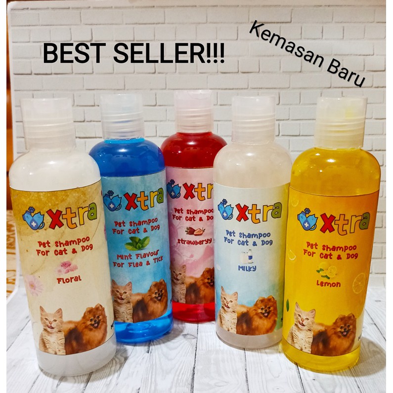 COD Terlaris Shampoo anti kutu dan jamur kucing anjing
