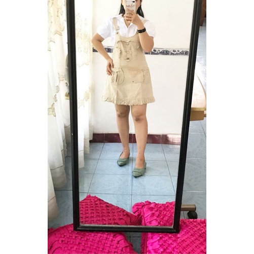 Overall Brown Dress