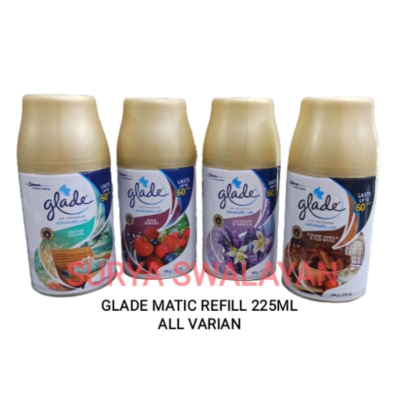 Glade Matic Spray 225 ml All Varian - Glade Refill Matic 225 ml
