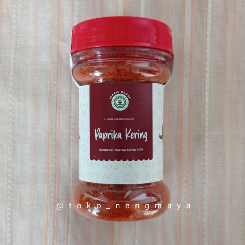 

Paprika Kering Ikarie Organic 50 gram EXP 01/25