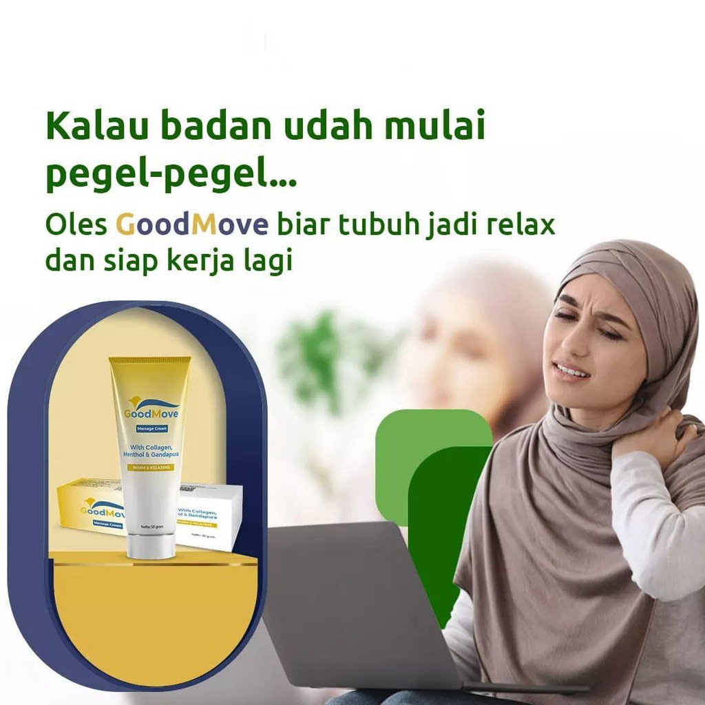 GoodMove Krim Otot dan Sendi Relaxing and Nourishing Massage Cream