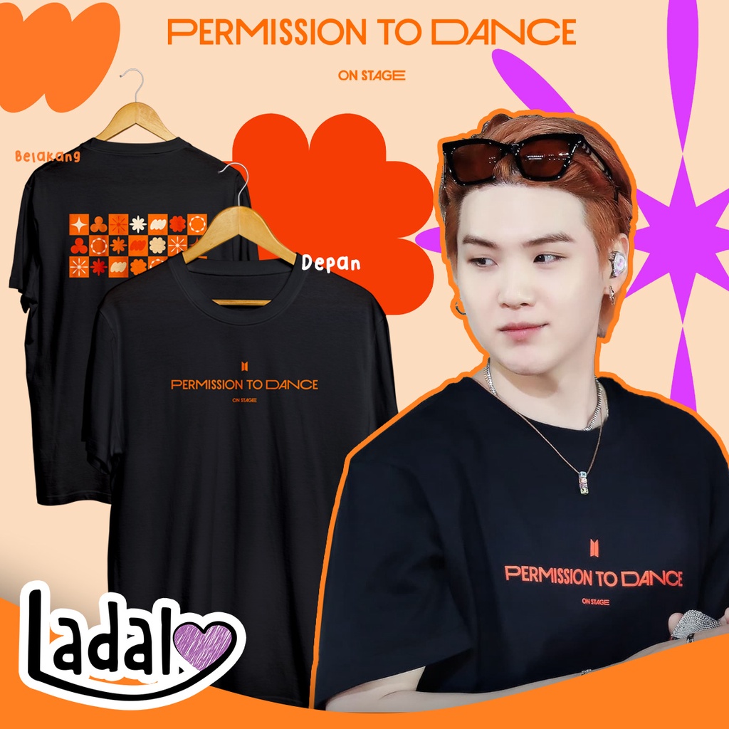 BAJU PTD ON STAGE BTS SUGA | BAJU SUGA JUNGKOOK | BTS CONCERT LA UNOFFICIAL TSHIRT | LENGAN PENDEK O