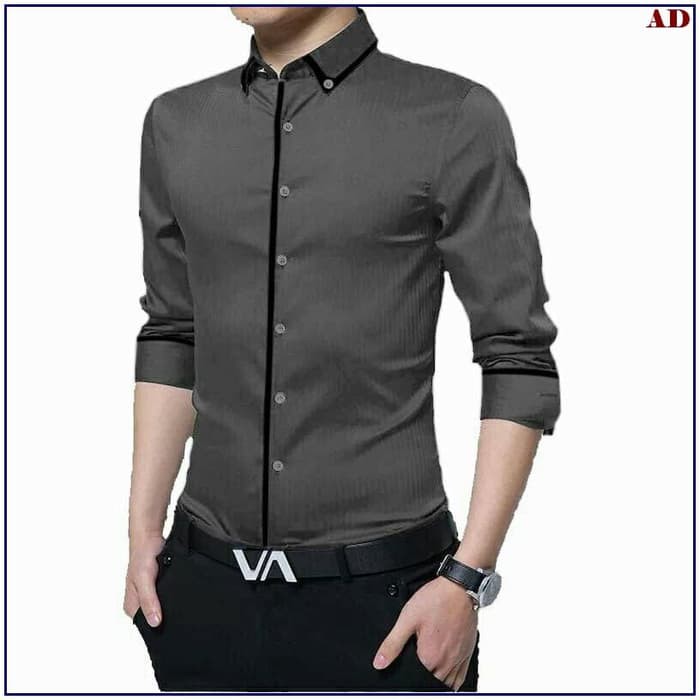KEMEJA PRIA LENGAN PANJANG TORETTO HEM BAJU KANTORAN MURAH BARU FORMAL