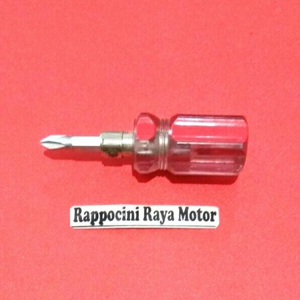 Buruan serbu] OBENG PENDEK / CEBOL KOMBINASI PLUS + / KEMBANG & MINUS - / PLAT