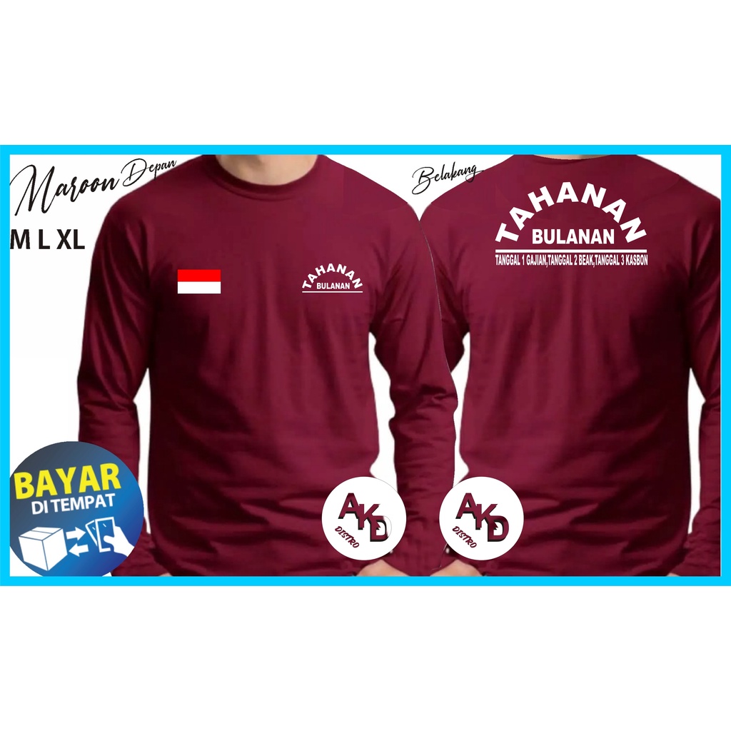 COD/KAOS TAHANAN BULANAN/ KAOS TERLARIS KUALTAS TERJAMIN/KAOS PRIA DISTRO HIT/KAOS BANDUNG/KAOS KEREN/KAOS MURAH//KAOS DISTRO/KAOS BERGAMBARKAOS DISTRO/KAOS PRIA DAN WANITA/KAOS KATA KATA LUCU/KAOS VIRAL/KAOS PROMO