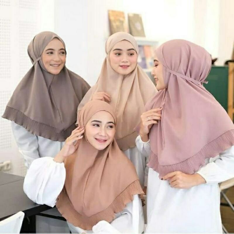 Bergo Tali Maryam Plisket Diamond Premium