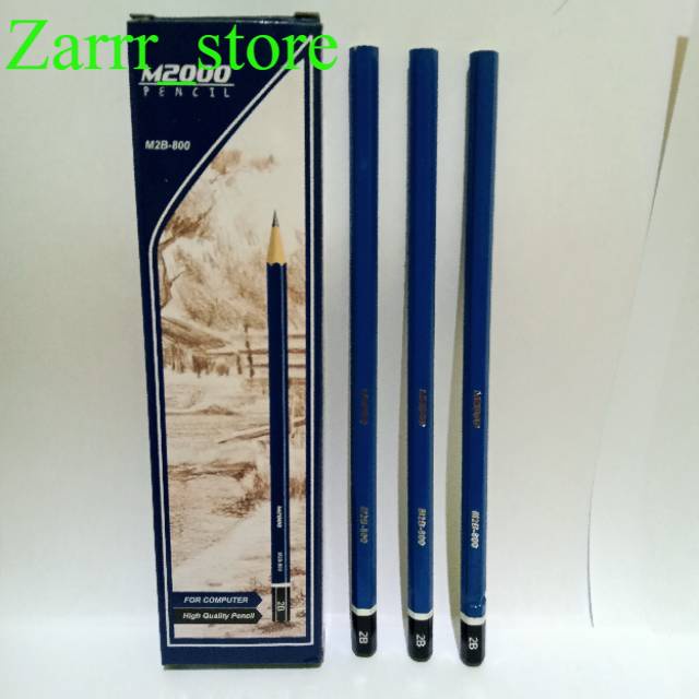 

1 PCS ECER Pensil 2B Raut Murah M2000 / Montana