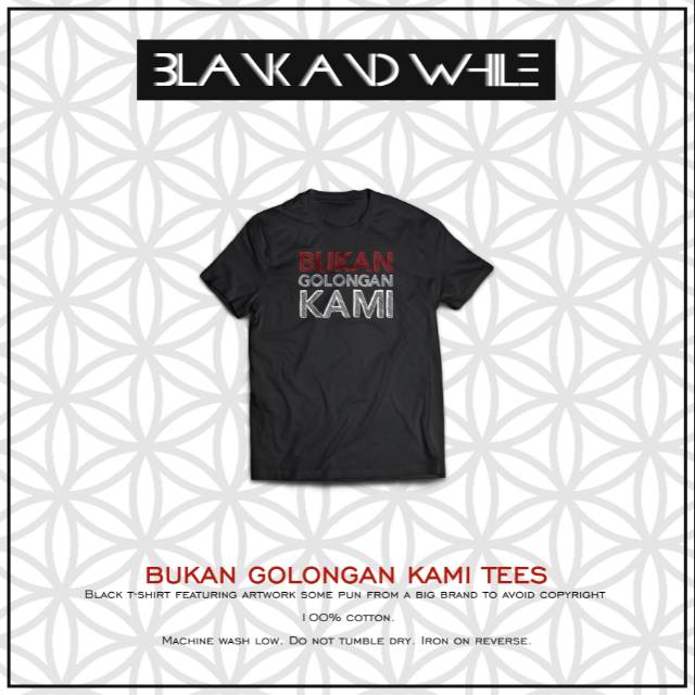 MLI (Majelis Lucu Indonesia) Stand Up Comedy Bukan Golongan Kami Tees/Tshirt/Kaos High Quality