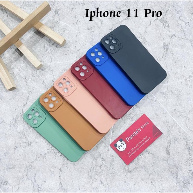 Softcase Pro Camera Iphone 11 Pro Candy Case Full Color 3D Silikon TPU