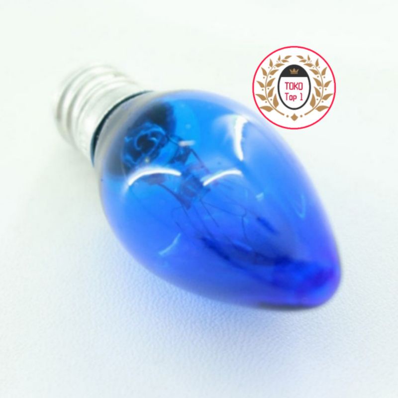 LAMPU BOHLAM CABE 5 WARNA E12 C7 15WAT 15W 15 WATT ATN