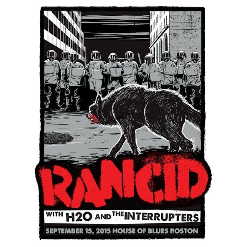 POSTER RANCID PUNK