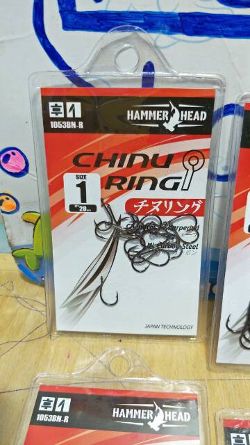 Kail Hammer Head Chinu Ring 1053BN-R bungkus merah