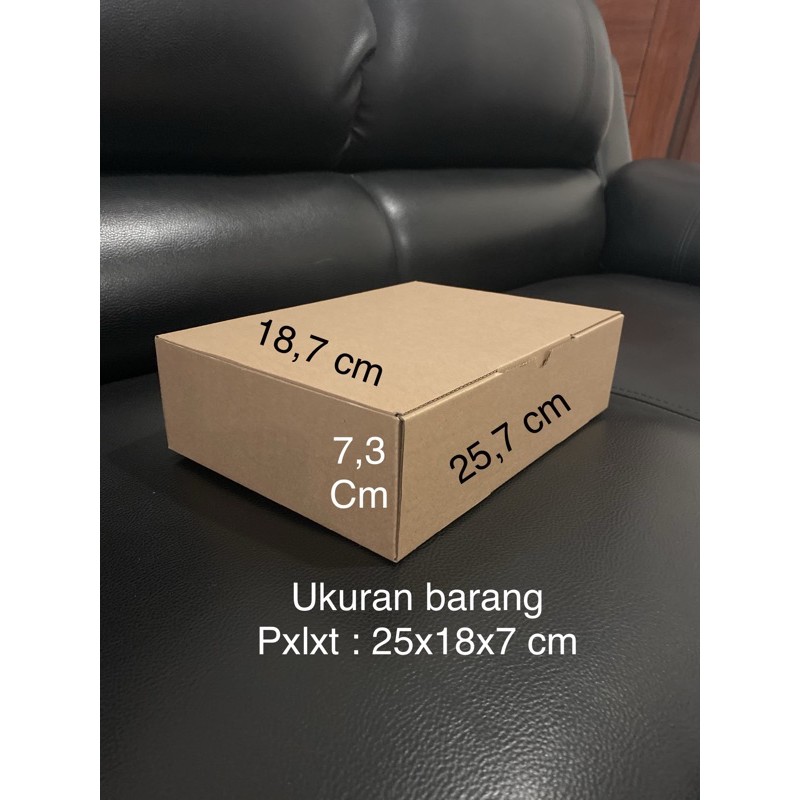 

kardus pizza / box donat / hampers 25x18x7 cm