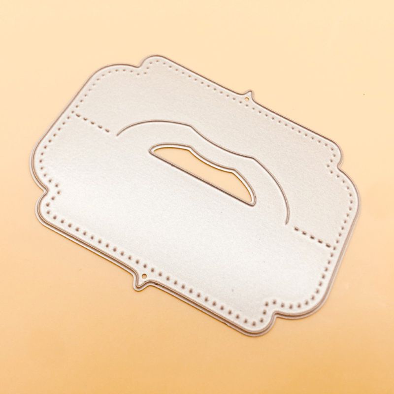 Cetakan Stensil Cutting Dies Motif Gro Bahan Metal Untuk Scrapbook / Craft DIY / Dekor