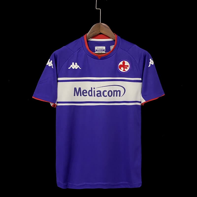 JERSEY SEPAK BOLA MEDIOKER FIORENTINA HOME MUSIM TERBARU 2021 2022 IMPORT