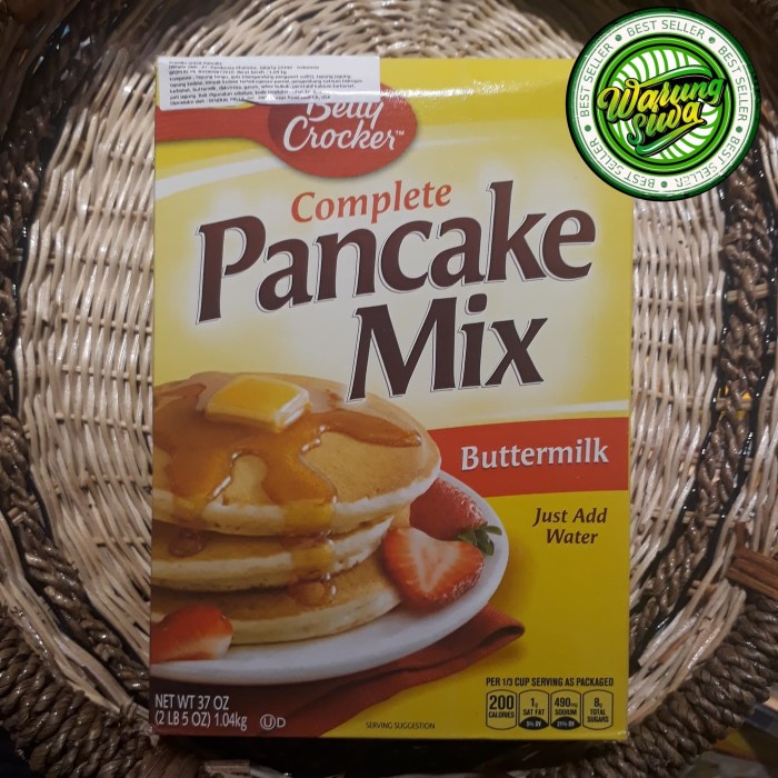 

Betty crockers pancake mix buttermilk 1.04 kg