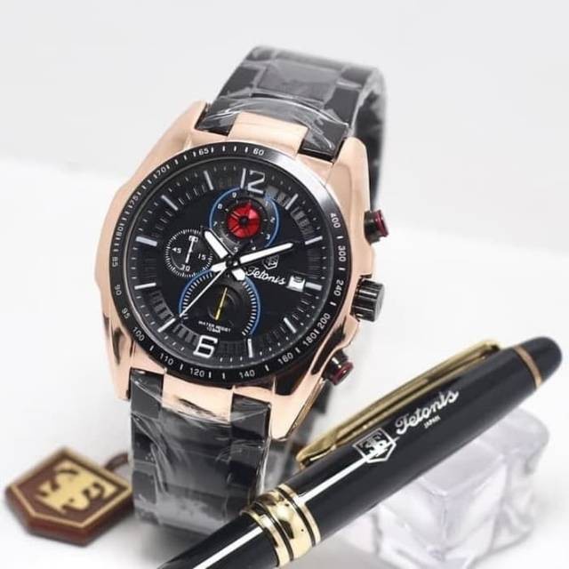 Jam Tangan Pria Tetonis TS 6078 / TS6078 FREE PULPEN - Original Garansi RESMI / AC 6224 AC 6225 AC 6226 / AC6224 AC6225 AC6226