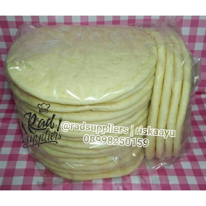 

Pizza Base D15cm- Roti Pizza D15cm- Dough Pizza D15cm- Premium Quality