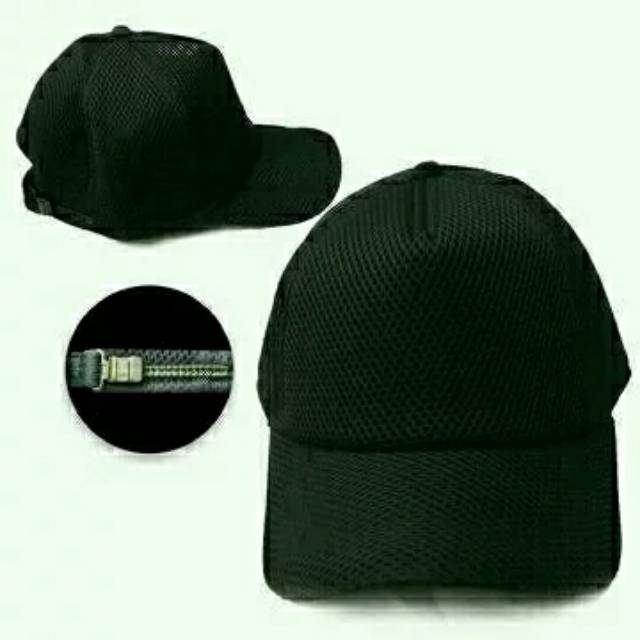 Topi jaring jaring polos