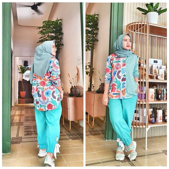 Setelan Jeena Style Tosca