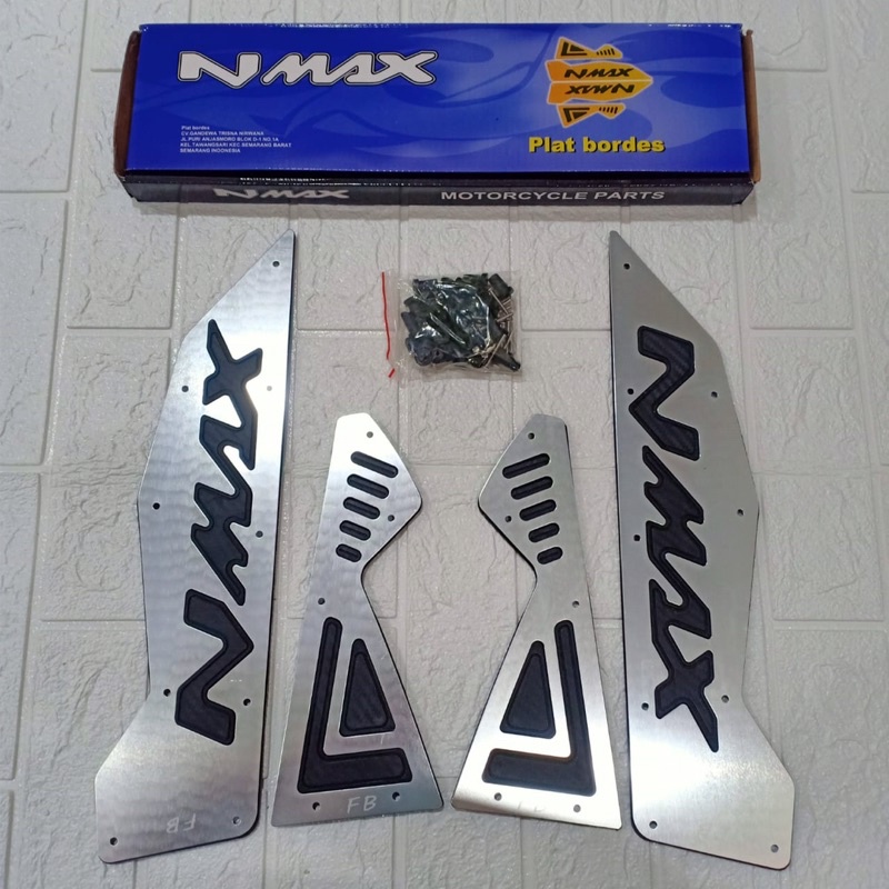 AKAI Racing Bordes Nmax Old Karpet Pijakan Kaki Nmax 2015-2019 CNC