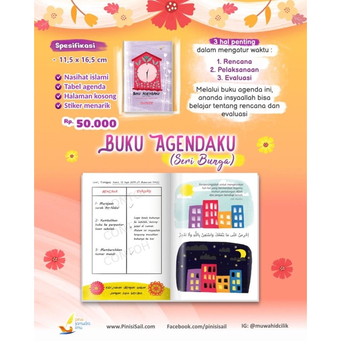 

Wow Buku Agenda (Planner) Khusus Anak : Agendaku Berkualitas
