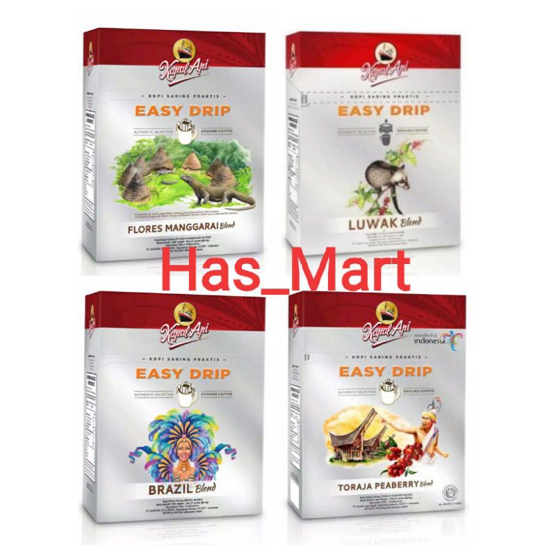 

KAPAL API Easy Drip Blend 5sachet * 10gr