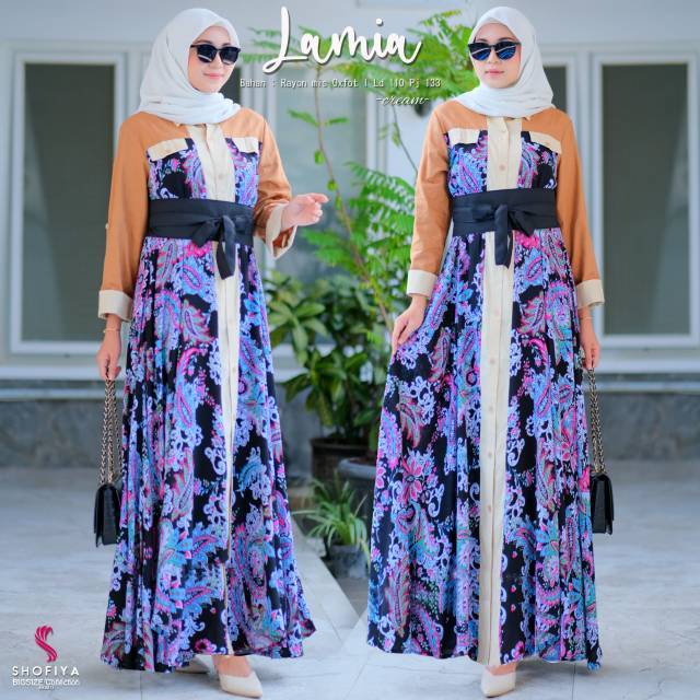 MAXY - DRESS - LAMIA DRESS ORI SHOFIYA - AZALEA DRESS ORI SHOFIYA