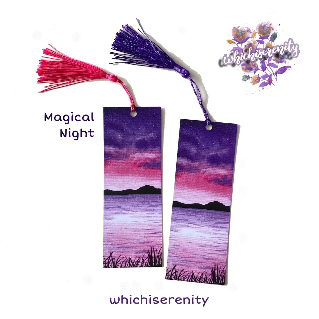 

Art Print Bookmark - Pembatas Buku by whichiserenity 2 Magical Night
