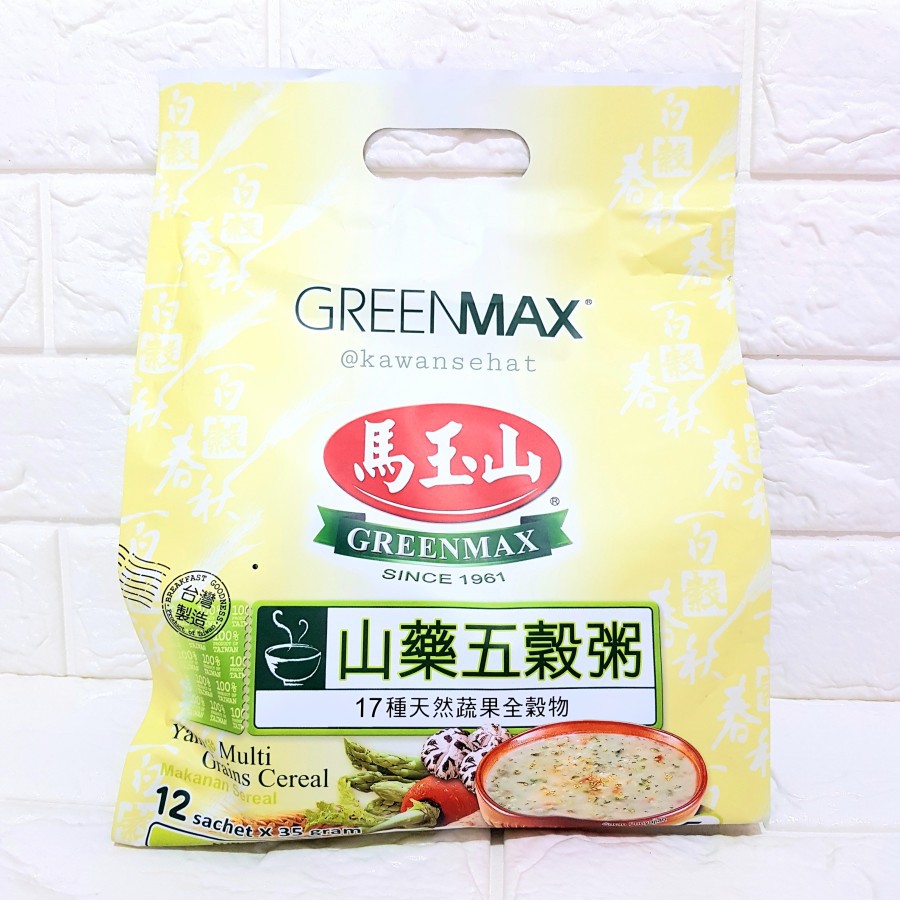 

Greenmax Yam & Multi Grains Cereal | Sereal Multigrain