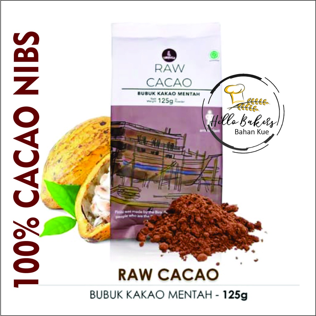 

RAW CACAO POWDER TIMURASA 125GR / BUBUK KAKAO