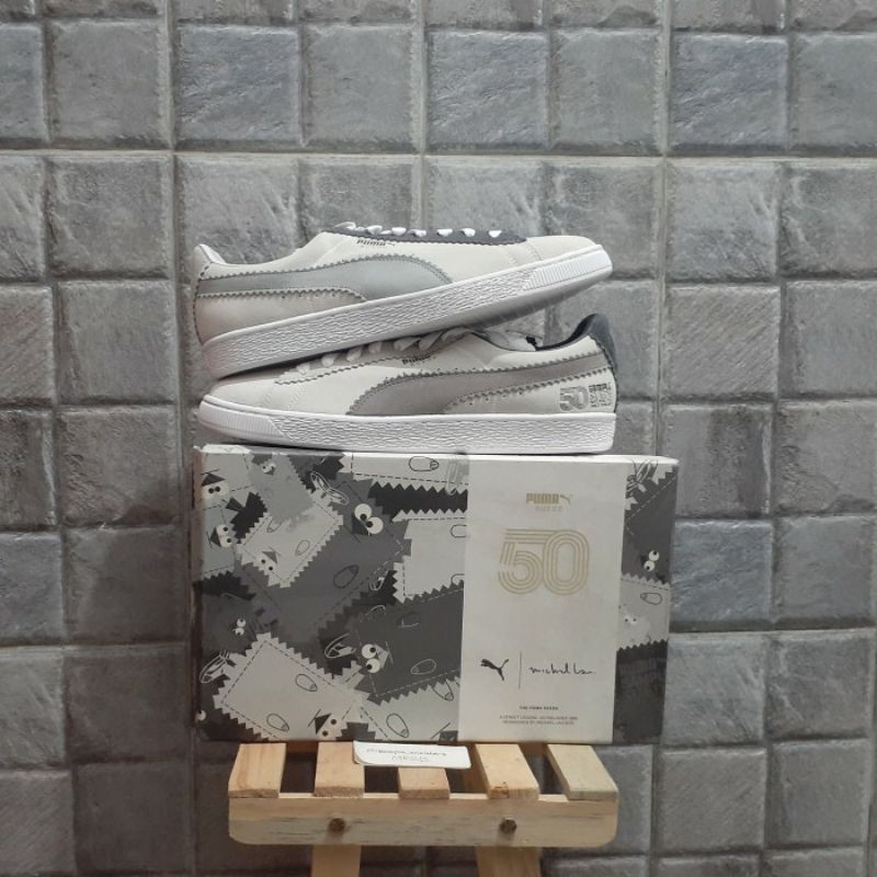 Puma Suede x Michael Lau 50th Anniversary Limited grey no Black Red Blue White Green