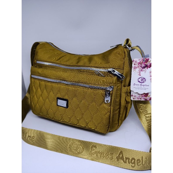 Tas Slempang 5 Res ORI Ernes Angeline 3721-32 Free Dustbag