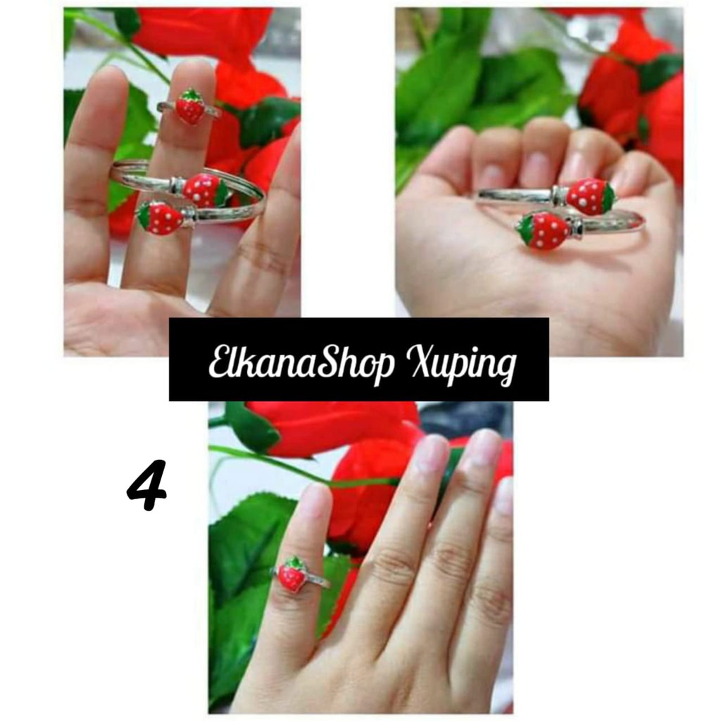 Gelang Anak benggel Free Cincin Xuping / elkanashop