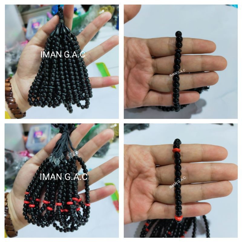 gelang limbad hitam/gelang tasbih 33 /gelang tangan limbad hitam.aksesoris gelang