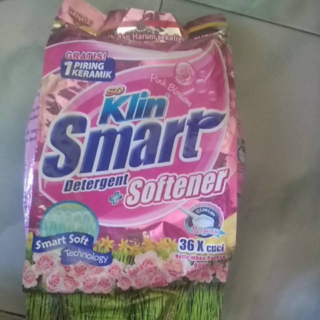 Soklin smart detergent tanpa piring