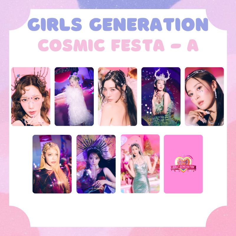 [SNSD] PHOTOCARD GIRLS GENERATION FOREVER 1 MR. TAXI COSMIC FESTA ‼️ BACA DESKRIPSI ‼️