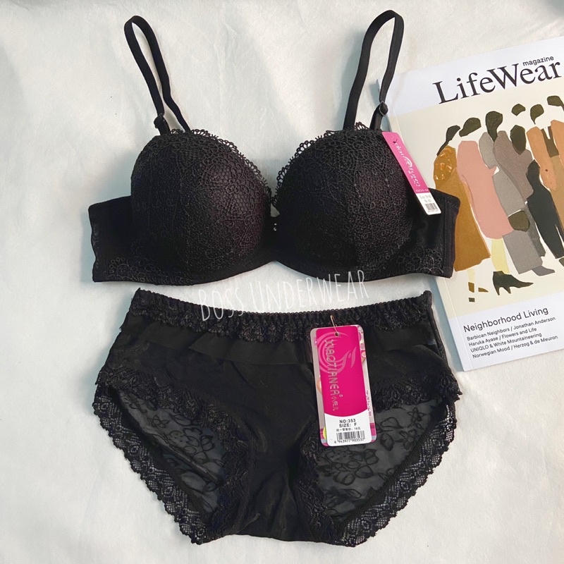 Bra set | Bra kawat busa tebal | BH kawat | BH brukat | BRA | Seserahan pernikahan