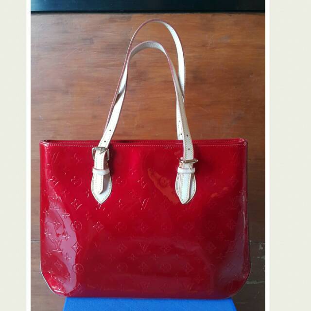 Tas LV Glossy red