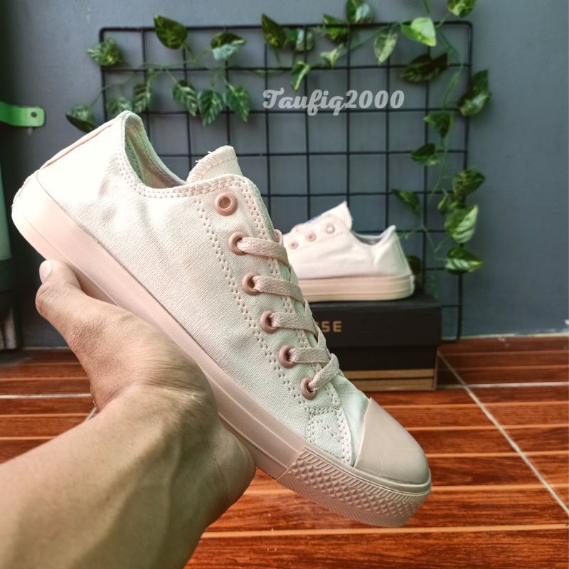 TERLARIS!! Sepatu Converse All Star Pink Full Peach