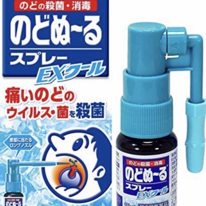 Kobayashi Nodonuru Extra Cool Sore Throat Spray 15ml