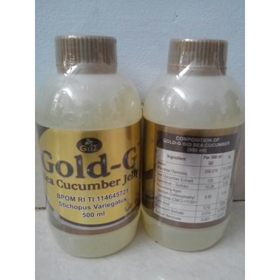 Jelly Gamat / Gold G Sea Cucumber Jely Original 500 ml