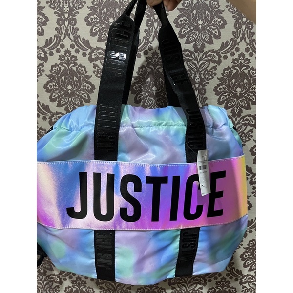 Justice Original Tas Anak Perempuan Justice 2 in 1 bisa tenteng dan ransel anak Perempuan Justice ba