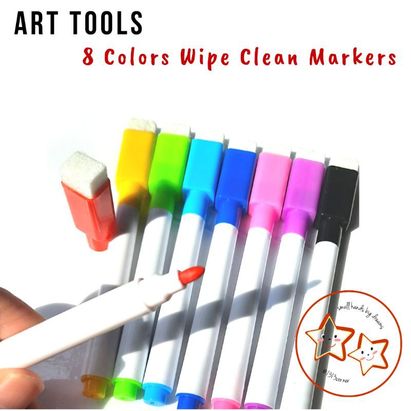 

Non Magnetic Spidol Wipe Clean Marker