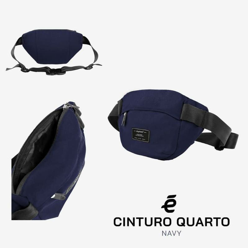 Tas Waisbag Esgotado Cinturo Quarto Navy Original Murah