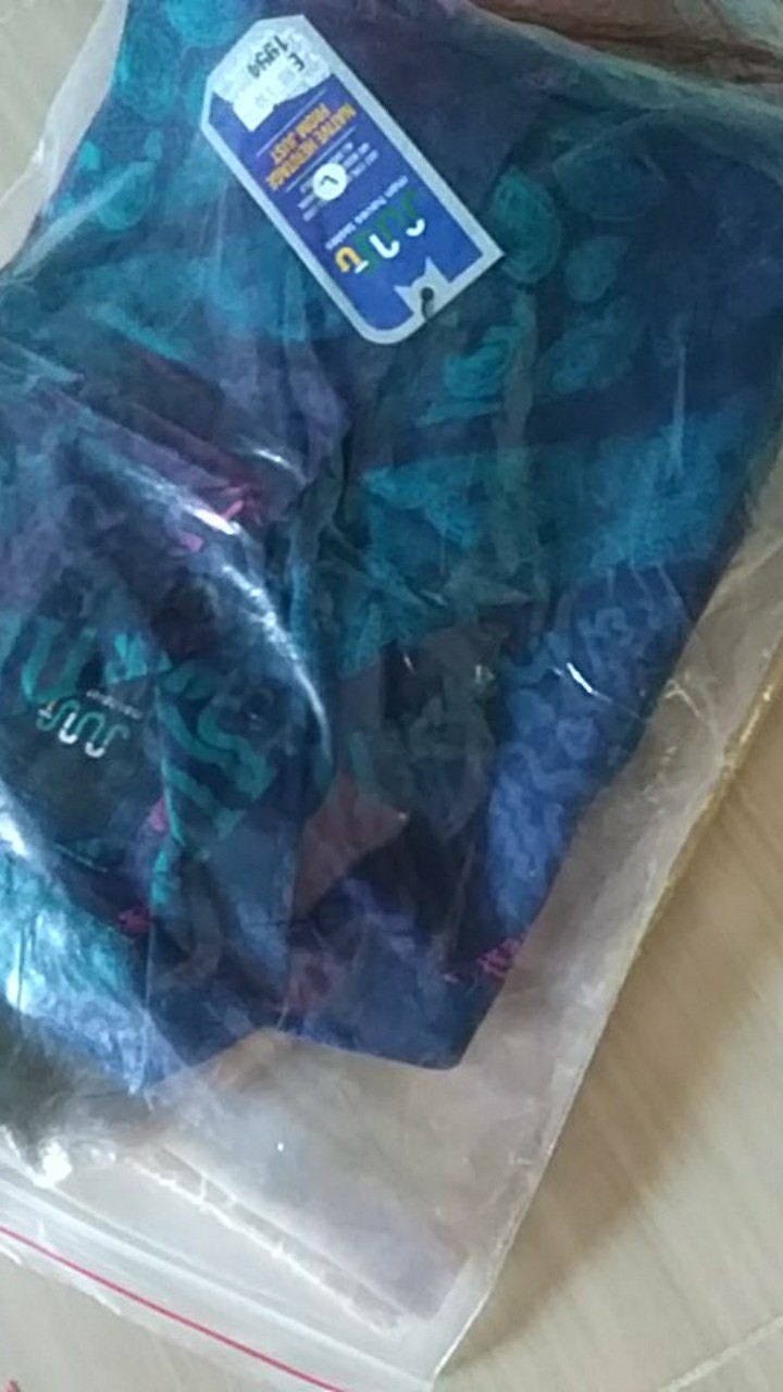 Credomenstore Kemeja Batik Songket Gradasi Hitam Navy Biru Dongker / Baju Pria Lengan Panjang