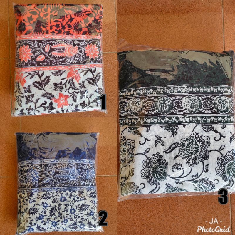 Seprei premium no. 1 Cocohan cuwiri Batik Cap khas pekalongan bisa pilih motif & warna