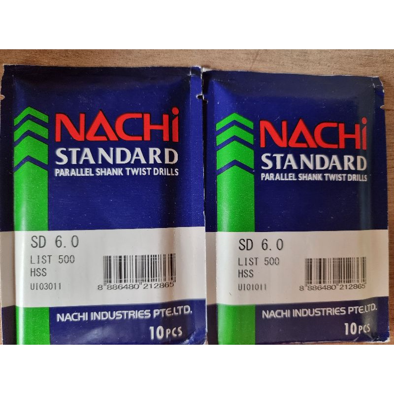 Mata bor besi 6.0mm Nachi / mata bor besi nachi / mata bor 6mm