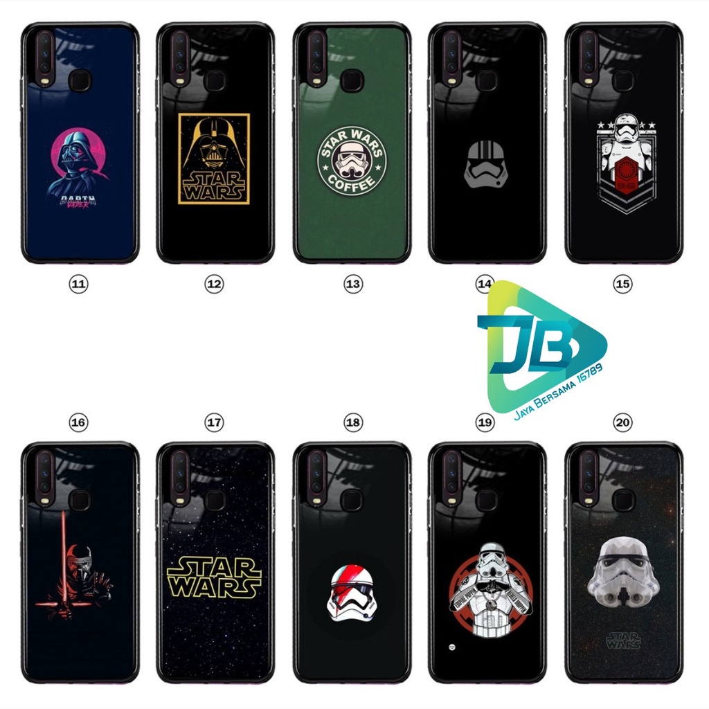 HARDCASE 2D GLOSSY STAR WARS OPPO VIVO XIAOMI SAMSUNG REALME IPHONE ALL TYPE JB5684