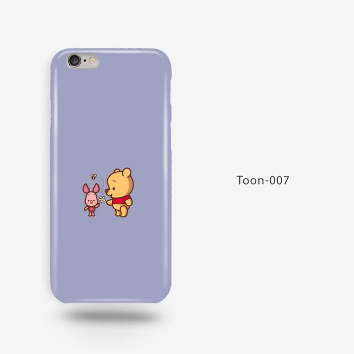 ARW-386 Custom Case Casing Kartun 07 Piglet & Pooh- Iphone Samsung